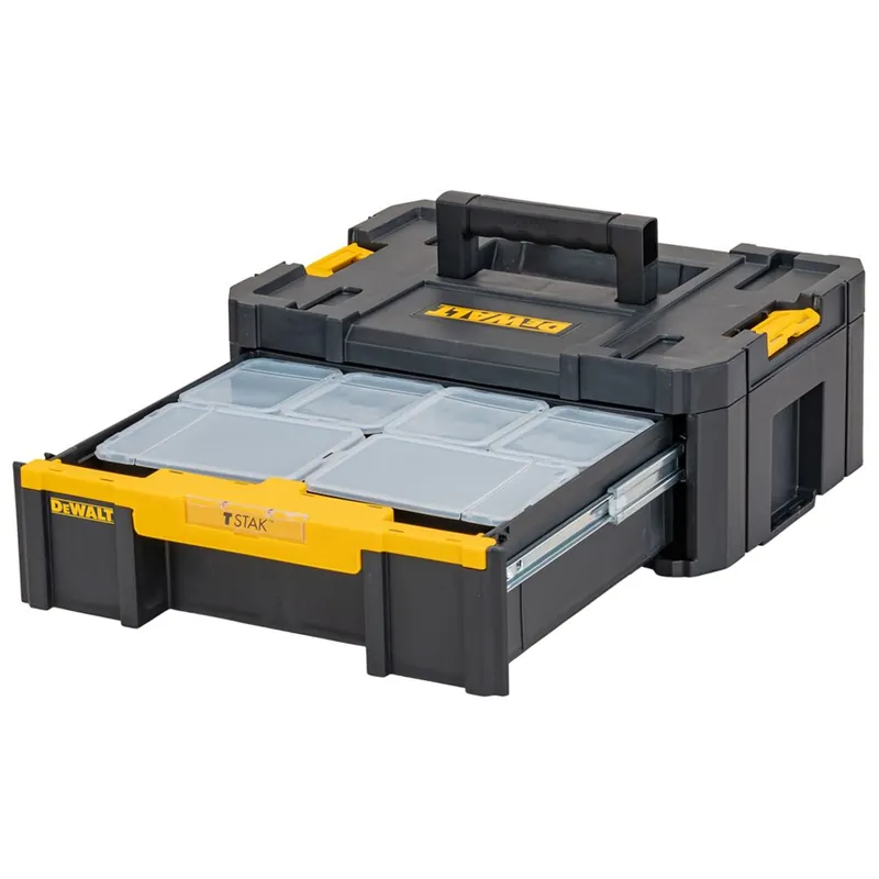 Werkzeugtruhe mit tiefer Schublade DeWalt TSTAK DWST1-70705 Schnäppchen