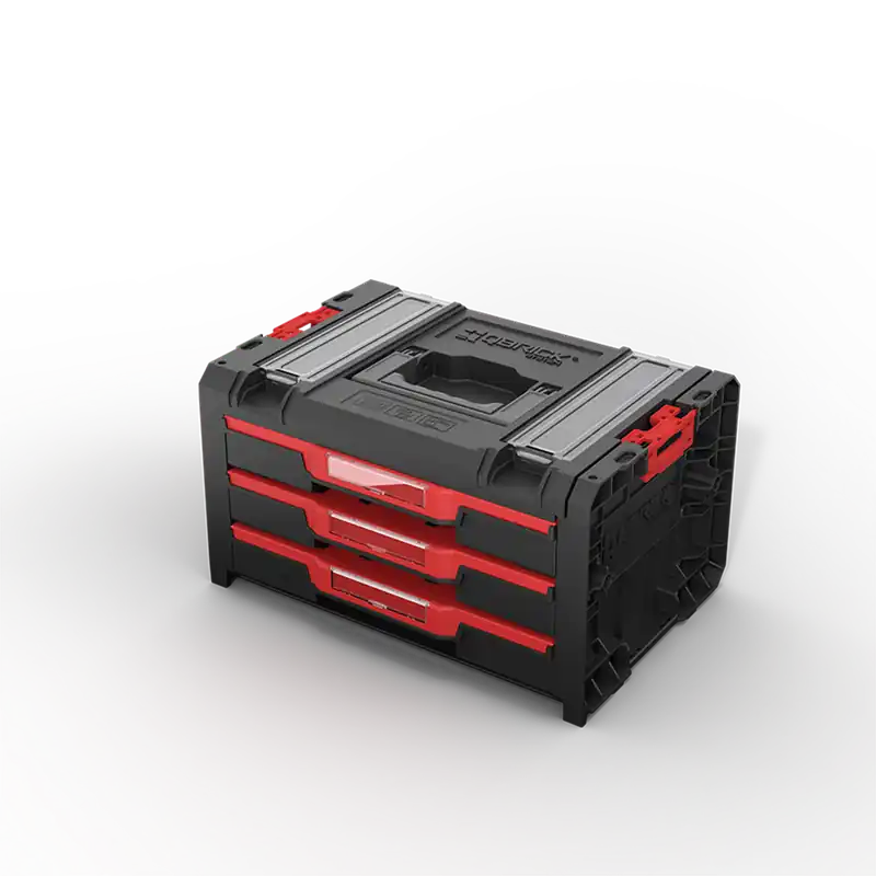 Kracherpreis Werkzeugbox mit Schubladen Qbrick System PRO 2.0 DRAWER 3 TOOLBOX PROFI EXPERT