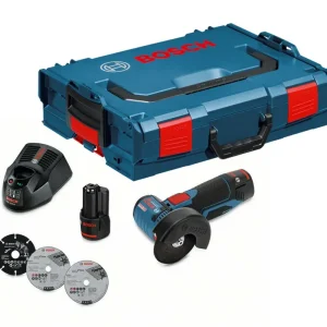 Winkelschleifer Bosch GWS 12V-76 2x3.0Ah L-BOXX Abverkauf