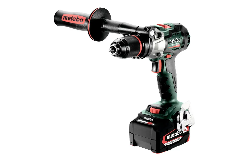 Echt Akku-Schlagbohrschrauber Metabo SB 18 LTX BL I 2x2.5Ah