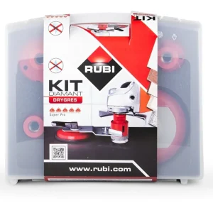 Angebot Set mit 5 Diamantbohrkronen Rubi DRYGRES