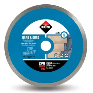 Garantierte Lieferung Diamant- Trennscheibe für Naßschnitt 250mm Rubi CPA 250
