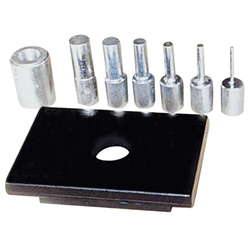 METALLKRAFT 6-teiliger Druckdornsatz mit Lochplatte WPP 20 Top-Angebot