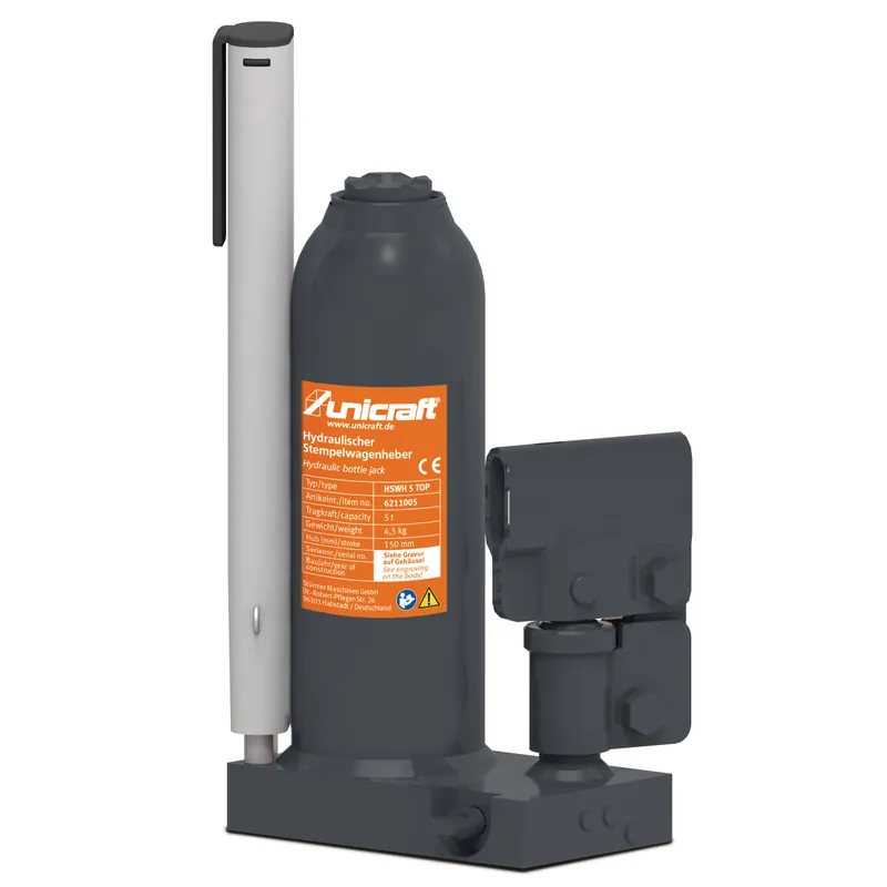 Direkt Vom Hersteller UNICRAFT Hydraulischer Stempelwagenheber HSWH 5 TOP