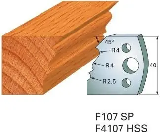 GUHDO SP-Profilmesser 40mm Nr.107 Begrenztes Angebot