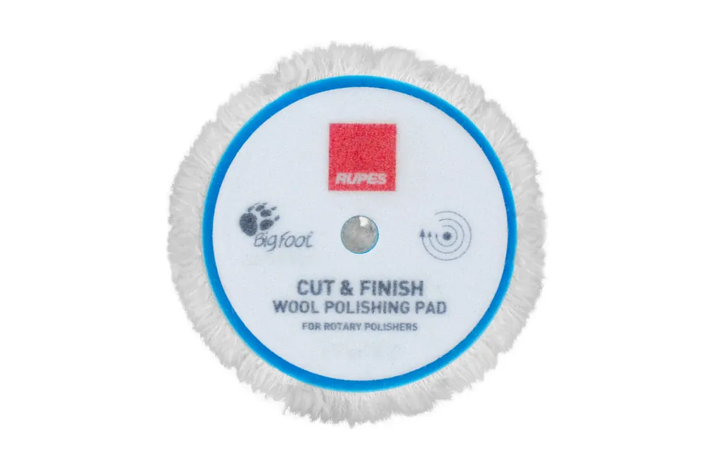 Rupes 1x CUT & FINISH WOLLPOLIERPADS FÜR ROTATIONSMASCHINEN 9.BL Series F Must-Have