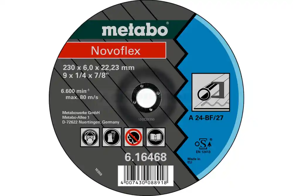 Nur Heute Metabo Novoflex 150x6,0x22,2 Stahl - 616464000