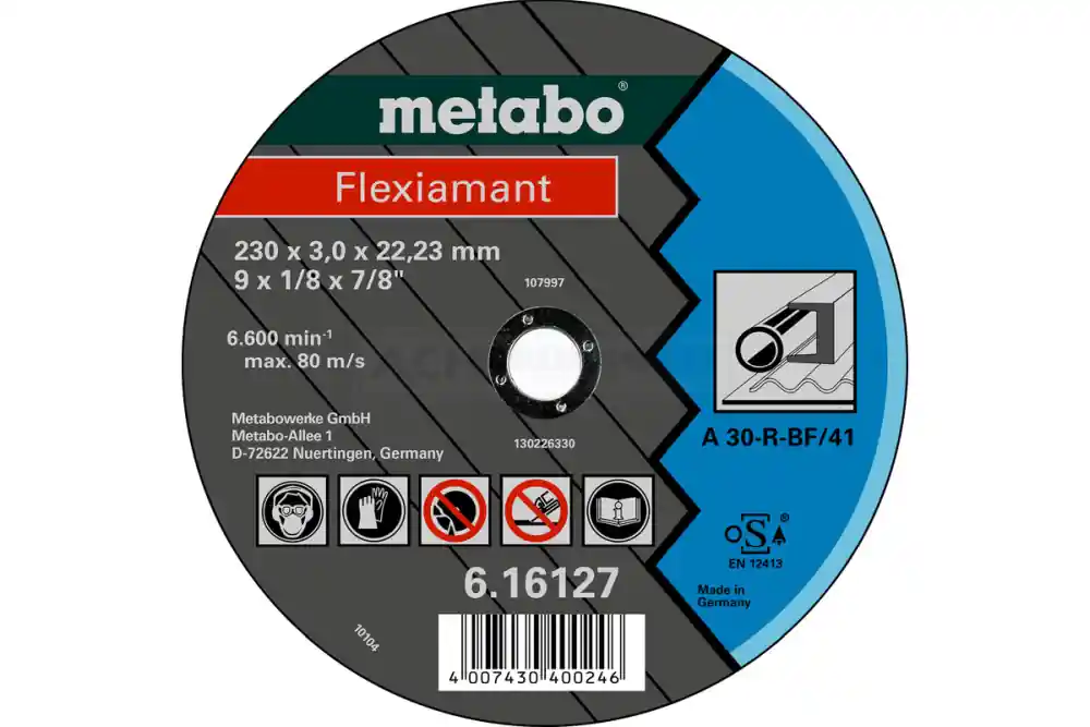 Metabo Flexiamant 100x2,5x16,0 Stahl - 616742000 Begrenztes Angebot