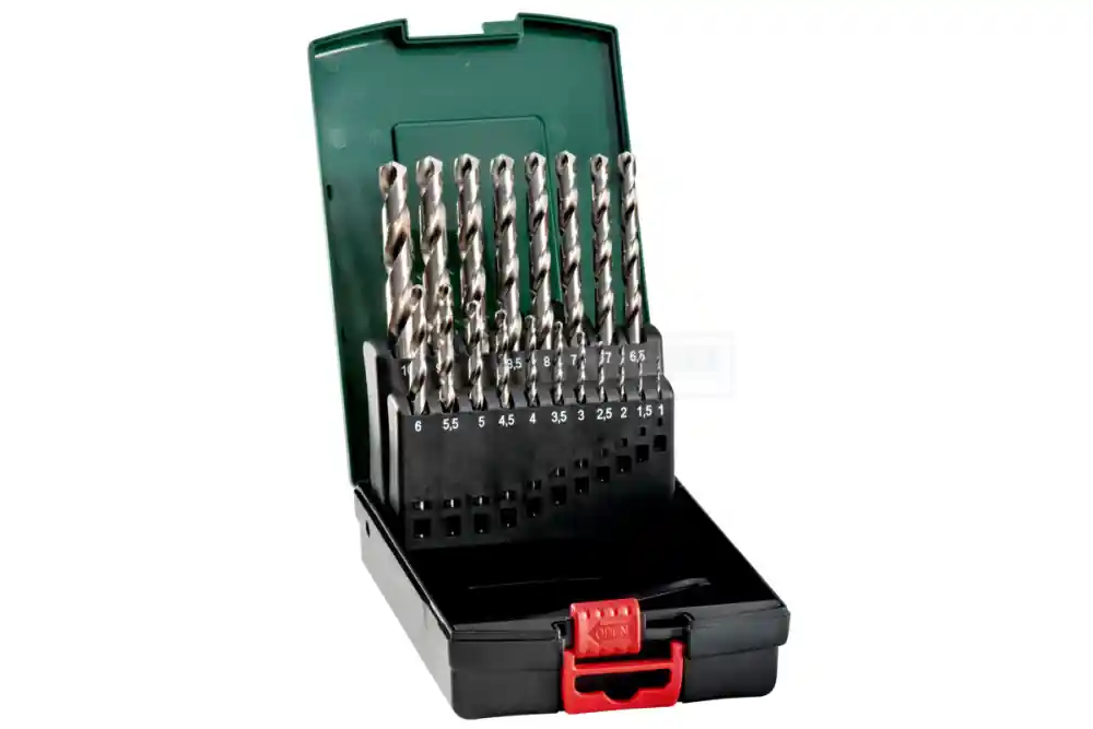 Schnäppchen Metabo HSS-G-Kunststoffkassette "SP", 19-teilig - 627668000