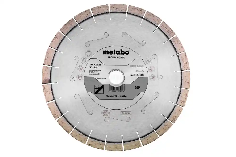 Metabo Diamanttrennscheibe GP profür 230x22,23mm - 628577000 Nur Für Kurze Zeit