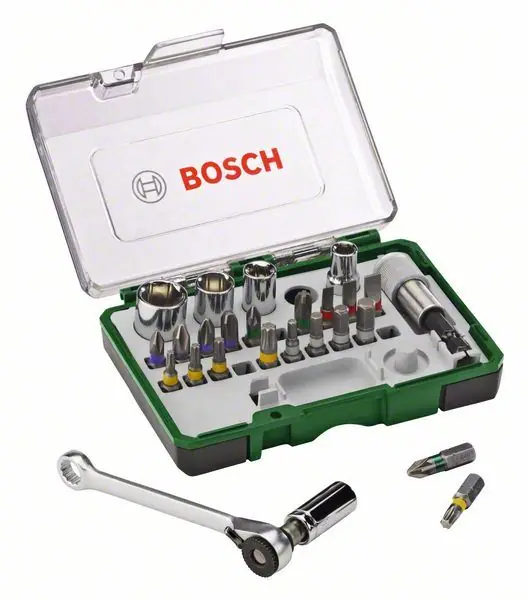 BOSCH Schrauberbit- und Ratschen-Set 27-teilig 2607017160 Wochenendangebot