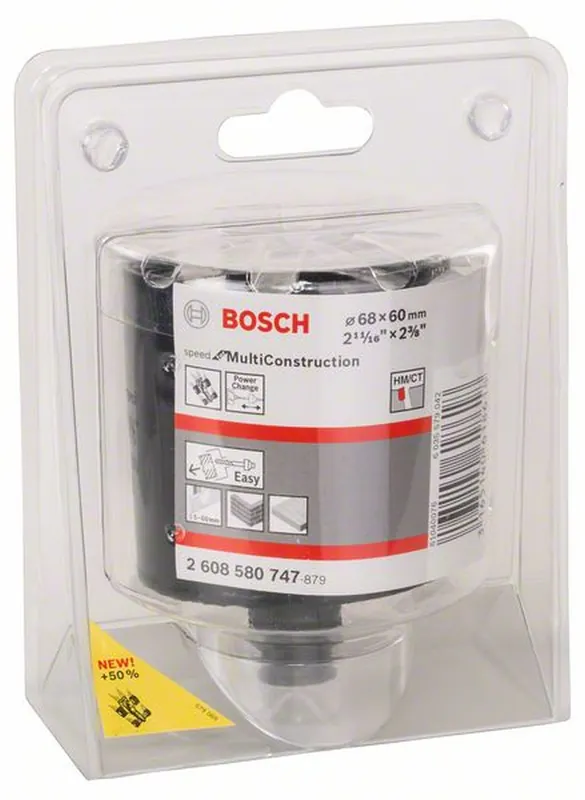 Knallerangebot BOSCH Lochsäge Speed for Multi Construction 68 mm 2 11/16 2608580747