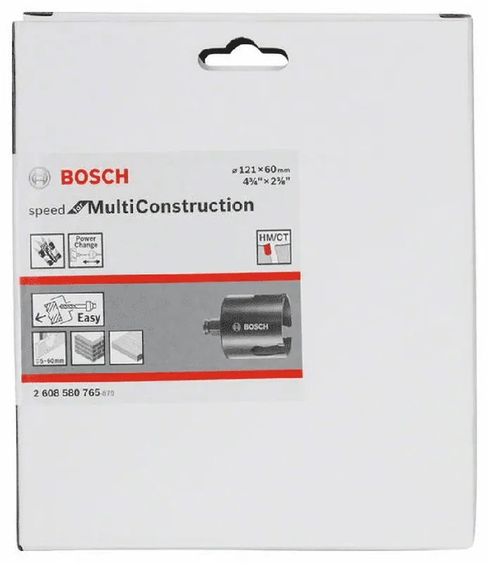 Top-Seller BOSCH Lochsäge Speed for Multi Construction 121 mm 4 3/4 2608580765