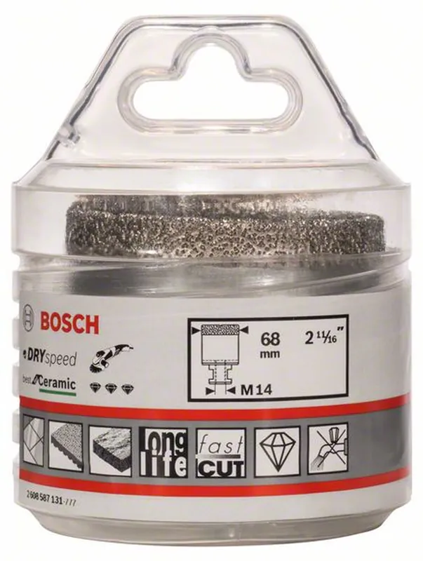 Schnäppchen BOSCH Diamanttrockenbohrer Dry Speed Best for Ceramic 68 x 35 mm 2608587131