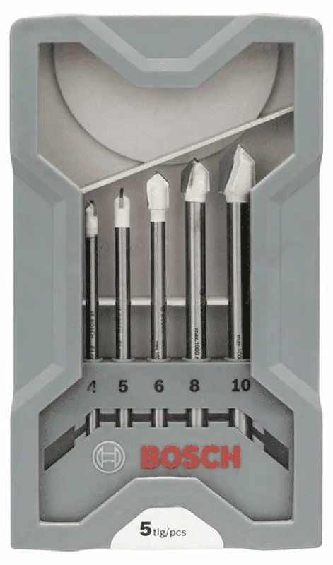 Begrenztes Angebot BOSCH Fliesenbohrer-Set CYL-9 Ceramic 5-teilig 4 - 10 mm 2608587169