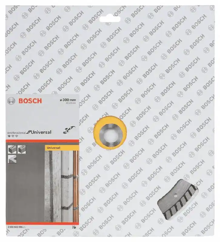 BOSCH Diamanttrennscheibe Standard for Universal Turbo 300 x 22,23 x 3 x 10 mm 2608602696 Garantierte Lieferung