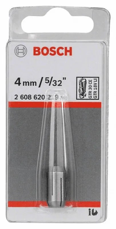 Begrenztes Angebot BOSCH Spannzange 4 mm passend zu GTR 30 CE 2608620219