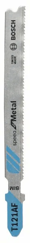 BOSCH Stichsägeblatt T 121 AF Speed for Metal 5er-Pack Bleche 2608636699 Schnäppchen