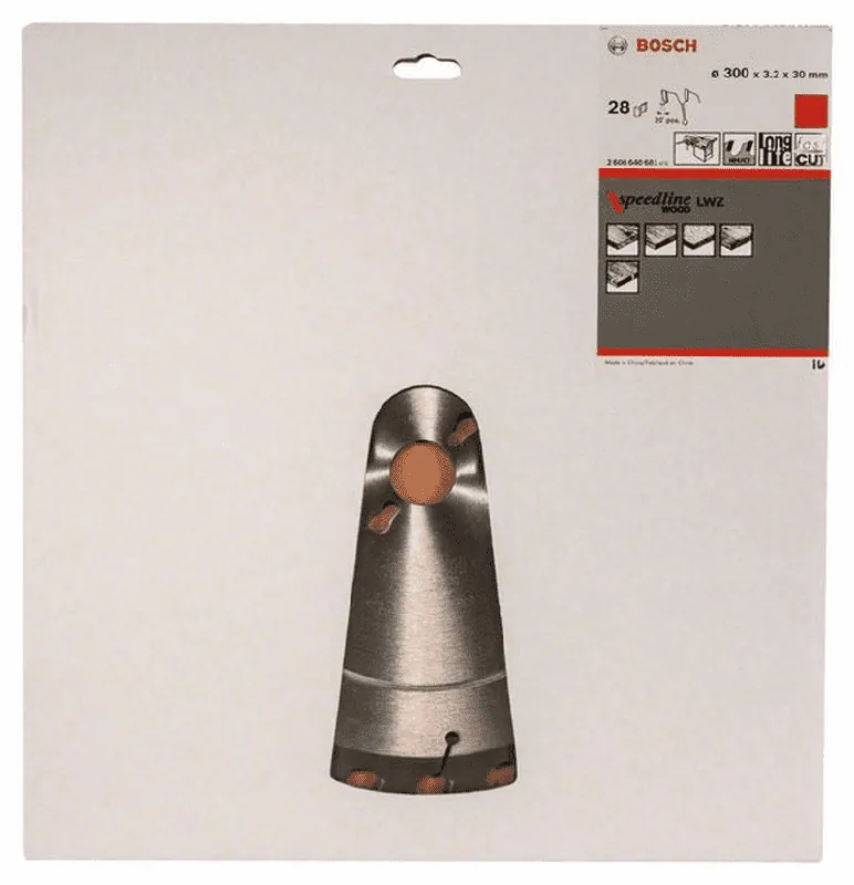 BOSCH Kreissägeblatt Speedline Wood 300 x 30 x 3,2 mm 28 2608640681 Nur Heute