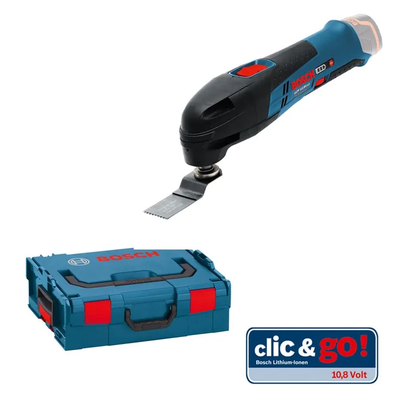 Jetzt Bestellen BOSCH Akku-Multi-Cutter GOP 10,8 V-LI Solo Version mit Deltaschleifplatte L-BOXX 060185800S