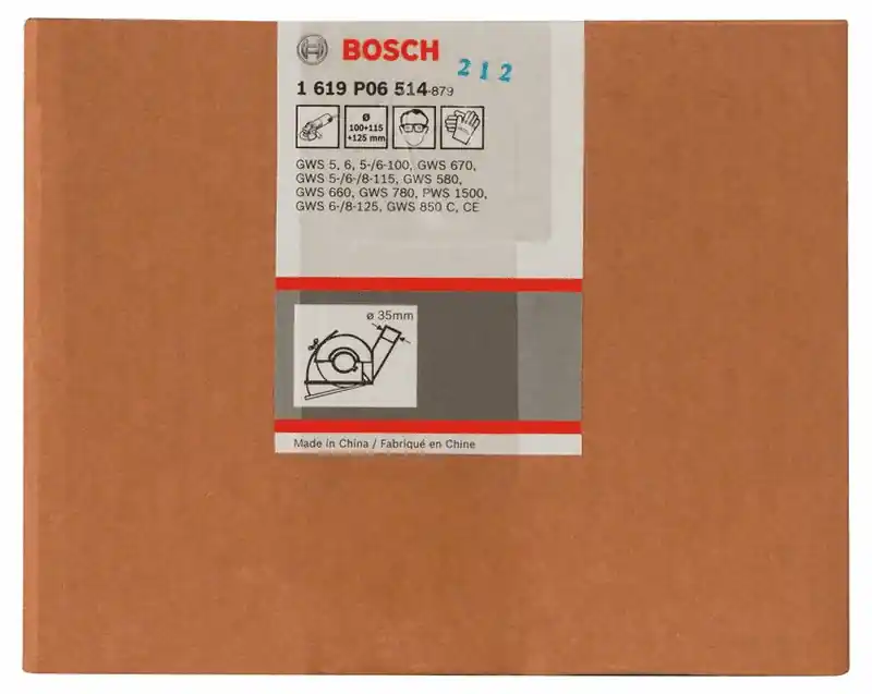 Begrenztes Angebot BOSCH Führungsschlitten mit Absaugstutzen zum Trennen werkzeuglos 100 / 115 / 125 mm 1619P06514