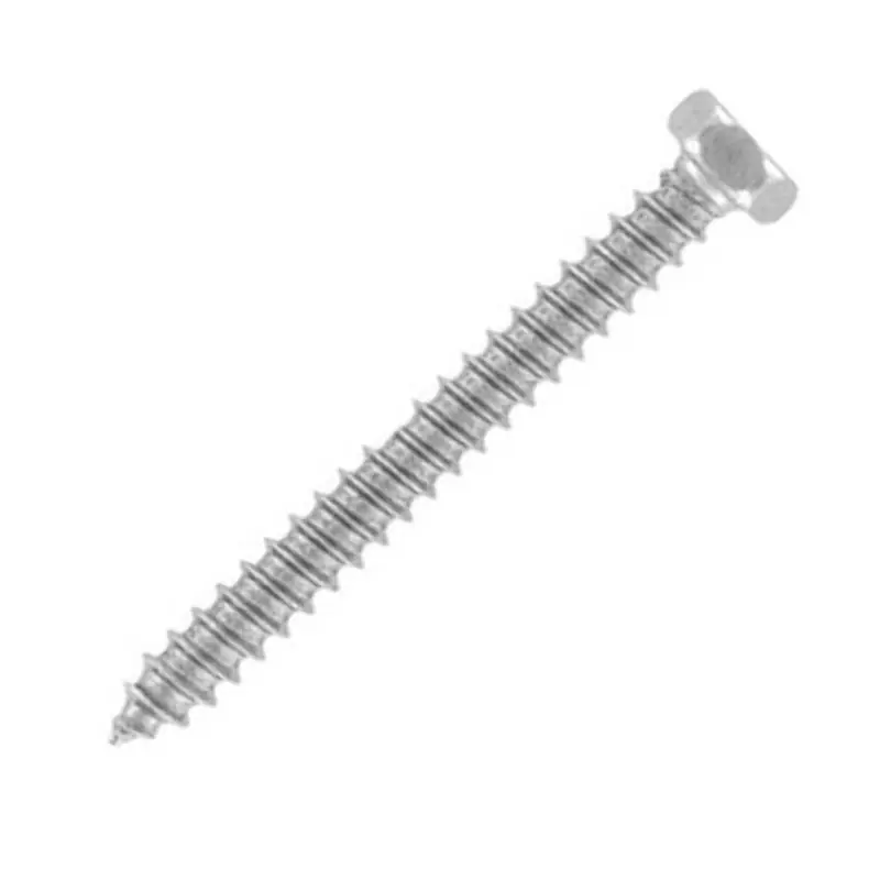 Must-Have 1000 Stück Sechskant-Blechschrauben DIN 7976 A2 C 4,8 x 16