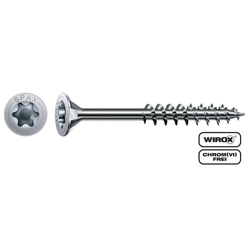 100 Stk. ABC-Spax Torx 6 x 110 Teilgewinde WIROX Echt