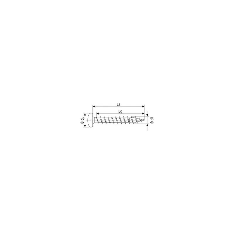 500 Stk. SPAX Pan Head TX 6.0 x 40 mm Günstig