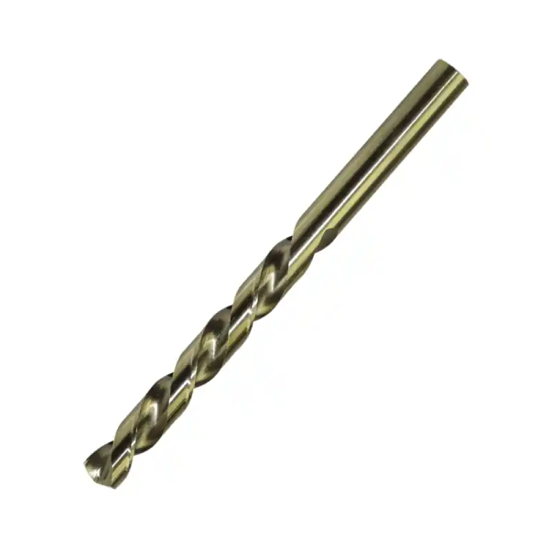 Ausverkauf Spiralbohrer HSS-Co DIN 338 Typ N, rechts geschliffen -gold finish 1,10 mm