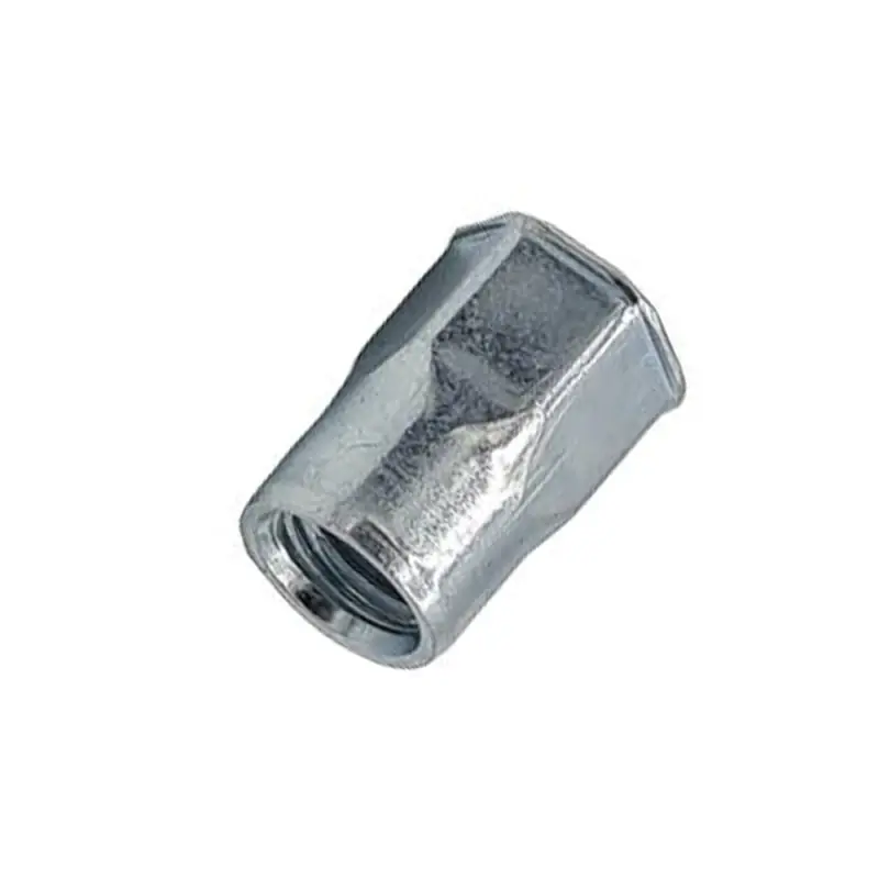 Begrenztes Angebot 100 Stk. Blindnietmuttern 6-kant Kleinkopf M 8 / 0,5 - 3,0