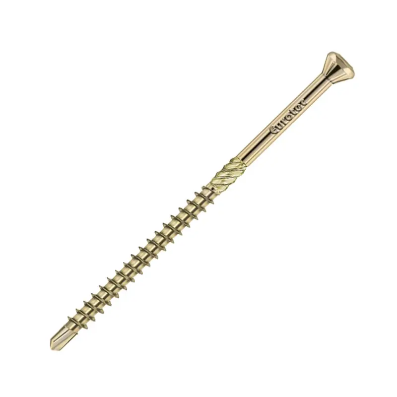 Beliebt 500 Stk. Zierkopfschrauben gelb verzinkt 3,2 x 30 mm