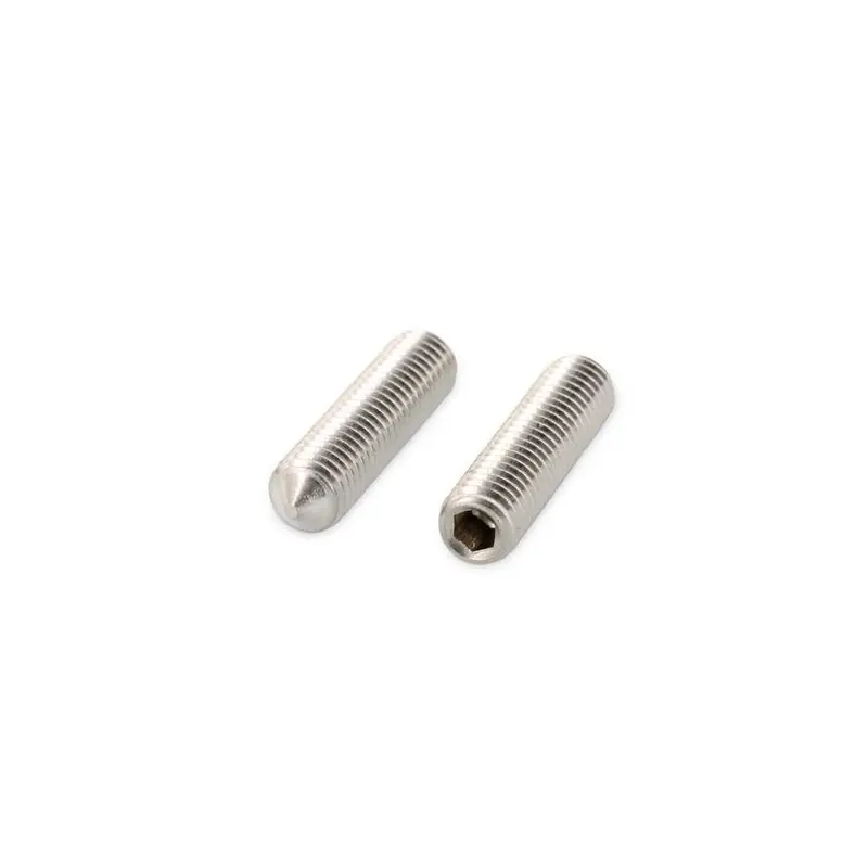 Garantierte Lieferung 100 Stk. Gewindestifte ISO 4027 Edelstahl A4 M12 x 12
