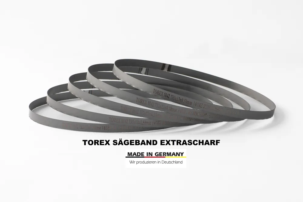 Panasonic EY45A5 5 x Bimetall Sägeband 730 x 13 x 0,5 mm 24 ZpZ für Akku Bandsäge Geprüft